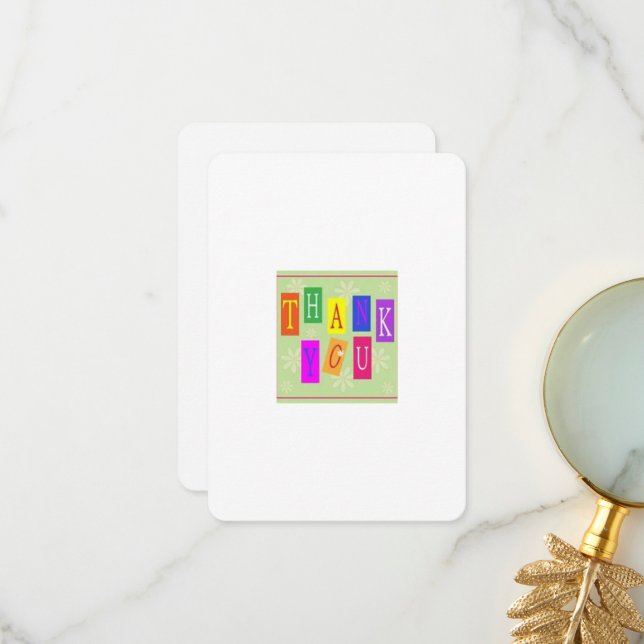 Tack för ditt kort (Fram/Back In Situ)