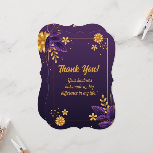 Tack för ditt kort (Fram/Back In Situ)