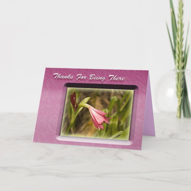 Tack för ditt kort (Framsida)