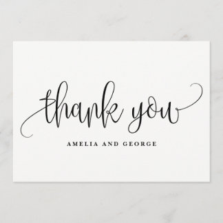 Tack för ditt kort, älskvärt Calligraphy