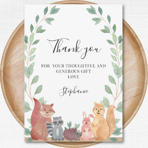 Tack för ditt kort - Baby Shower