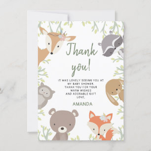 Tack för ditt kort - Baby Shower