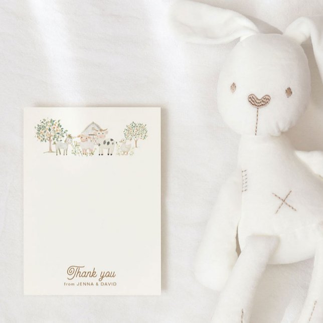 Tack för ditt kort, Bebisdusch i hemmet Kort (Skapare uppladdad)