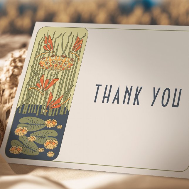 Tack för ditt kort Belle Epoque Dragonfly Bröllop (Skapare uppladdad)