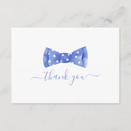 Tack för ditt kort - Bow-slips, babyskor