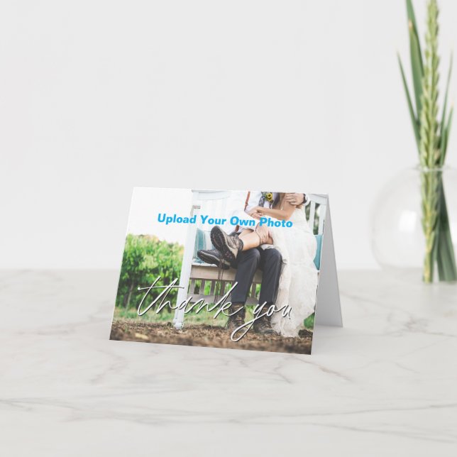 Tack för ditt kort Bröllop, Shower, Speciell hände (Framsida)