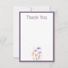 Tack för ditt kort - Butterflies & Bloom