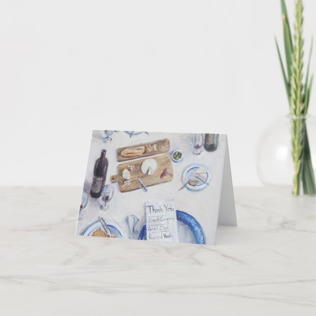 Tack för ditt kort - Charcuterie - Vin - Ost (Framsida)