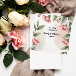 Tack för ditt kort - Designer för modern Rosa Blom