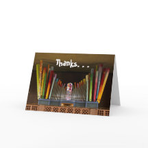 Tack för ditt kort - färglöst rör