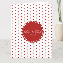 Tack för ditt kort för anpassningsbar Kärlek