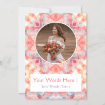 Tack för ditt kort för anpassningsbar Rosa Star Br