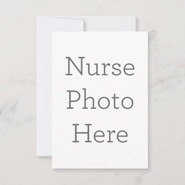 8.9 x 12.7 cm Platt Save The Date-kort (Framsida)