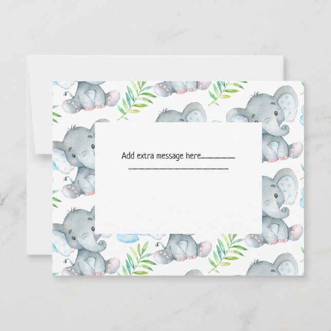 Tack för ditt kort för att skicka meddelandet Elep (Baksida)