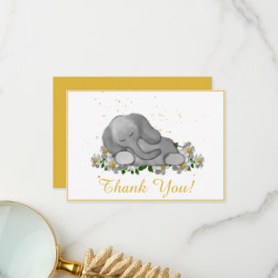 Tack för ditt kort för baby Elephant Spip