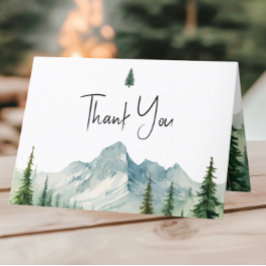 Tack för ditt kort för Bebisduschen för bergsdjur