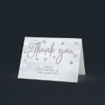 Tack för ditt kort för Bebisduschen i Winter Snöfl<br><div class="desc">Tack för ditt kort för Bebisduschen i Winter Snöflingor</div>