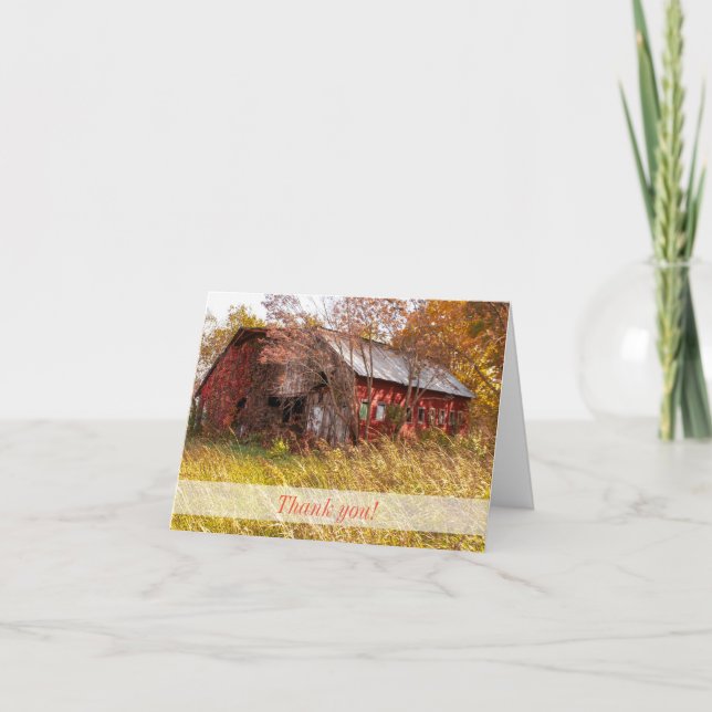 Tack för ditt kort för Bra gamla jordbruksdagar (Framsida)