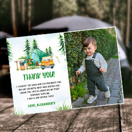 Tack för ditt kort för Camping Mountain Rustic Pho