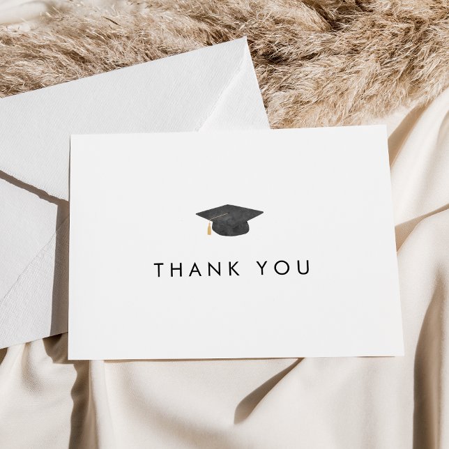 Tack för ditt kort för chic Grad Cap Studenten (Skapare uppladdad)