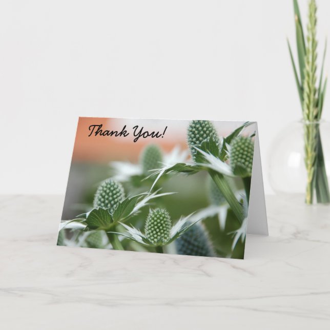 Tack för ditt kort för coola Plant (Framsida)