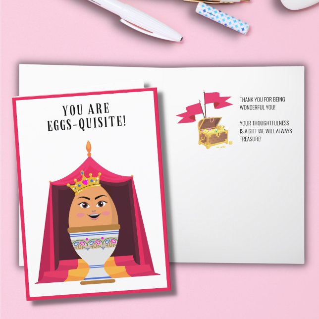 Tack för ditt kort för Cute Eggs-quisite (Skapare uppladdad)