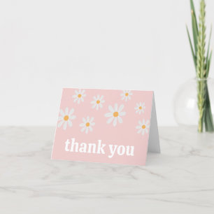 Tack för ditt kort för daisy Baby Shower