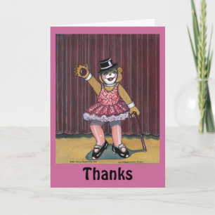 Tack för ditt kort för Dance Instructor