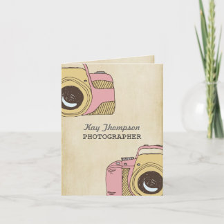 Tack för ditt kort för DSLR-kameran i Teckning
