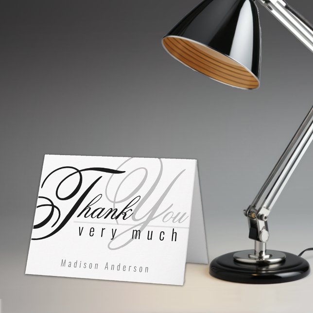 Tack för ditt kort för elegant-skript (Skapare uppladdad)