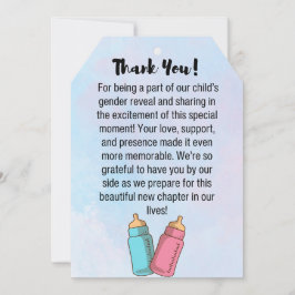 Tack för ditt kort för Gender-visning