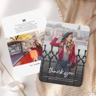 Tack för ditt kort för Grad Photos 2024 i Studente