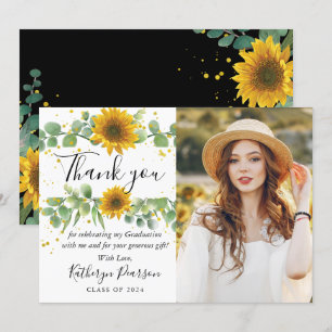 Tack för ditt kort för Greenery Solros Studenten P