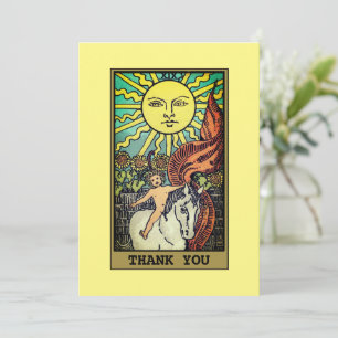 Tack för ditt kort för Gulten Sol Tarot Card