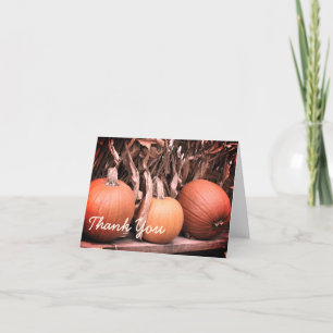 Tack för ditt kort för hösten Pumpkins Maj Stalks