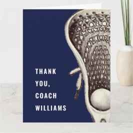 Tack för ditt kort för Lacrosse Coach