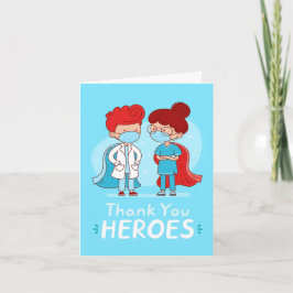 Tack för ditt kort för läkarteamet