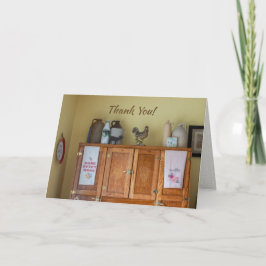 Tack för ditt kort för land Charm