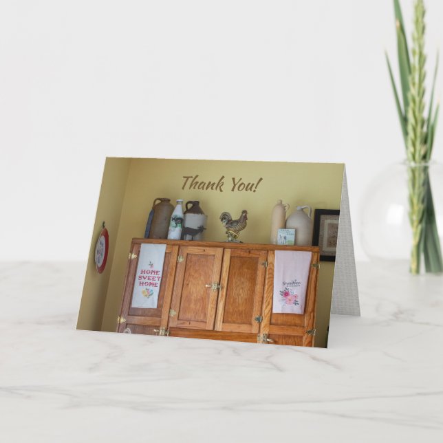 Tack för ditt kort för land Charm (Framsida)