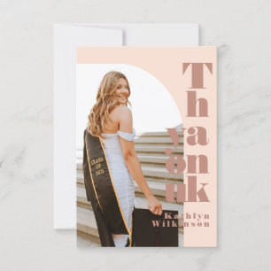 Tack för ditt kort för Modern Ro Rosa Arch Photo G