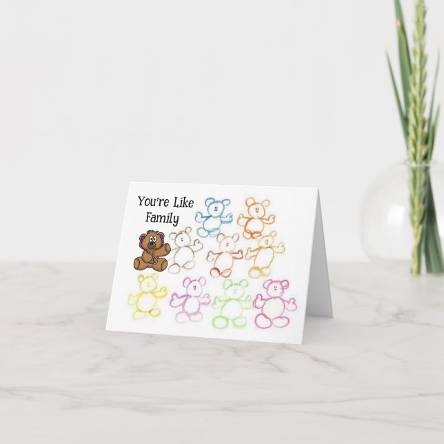 Tack för ditt kort för roligt Nalle Doktor (Framsida)