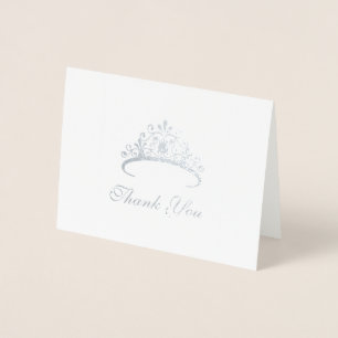 Tack för ditt kort för skönhetstävling Tiara