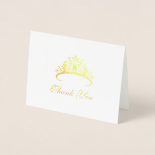 Tack för ditt kort för skönhetstävling Tiara