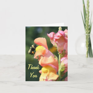 Tack för ditt kort för Snapdragon- och BebisBlommi