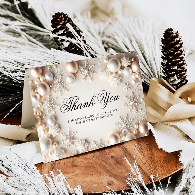 Tack för ditt kort för snöflingor (Skapare uppladdad)