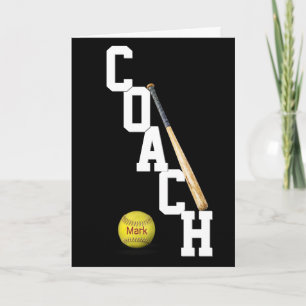 Tack för ditt kort för Softball Coach