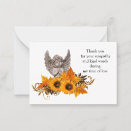 Tack för ditt kort för solrosgel