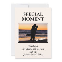 Tack för ditt kort för SPECIELLT fotoläge i anpass