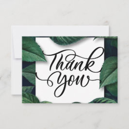 Tack för ditt kort för Tropical Grönt Lövs