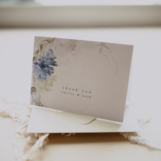 Tack för ditt kort för tropisk beach-bröllop (Skapare uppladdad)